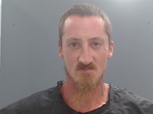 Booking photo of Logan Hoffman