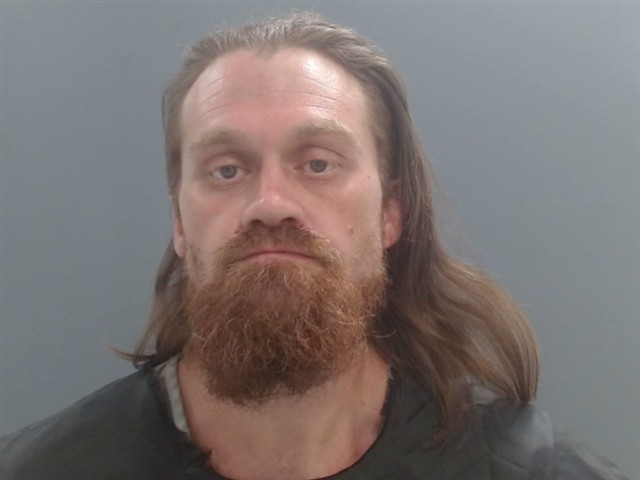 Booking photo of Blake Tuck