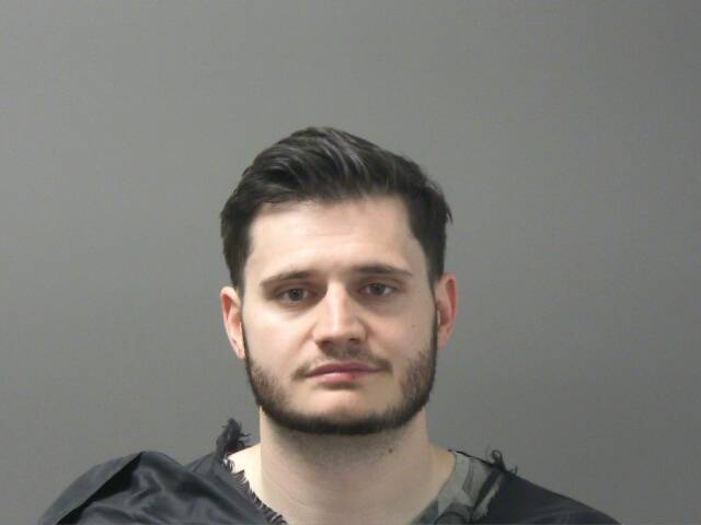 Booking photo of Nicholas Lowrey