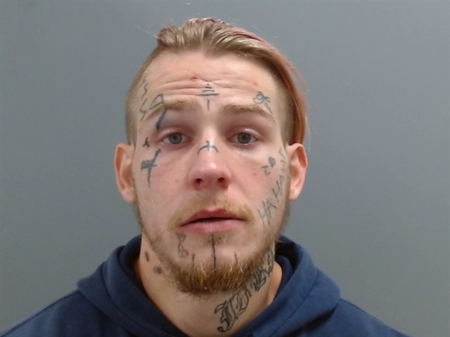 Booking photo of Garren Wolf