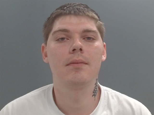 Booking photo of Dylan Eubanks