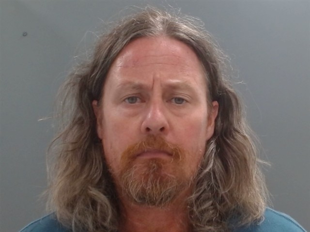 Booking photo of Jared Baker