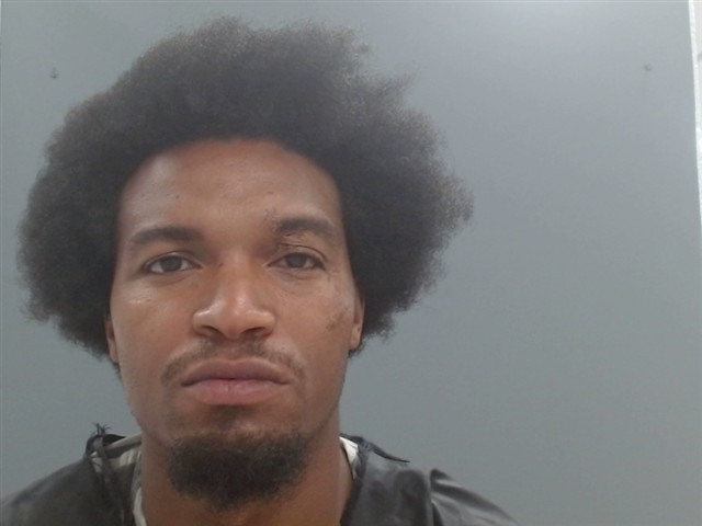 Booking photo of Garland Meabon