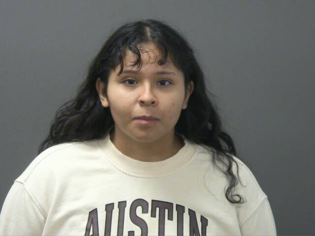 Booking photo of Mary Sanchez-albarran