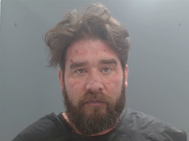 Booking photo of Cameron Brown