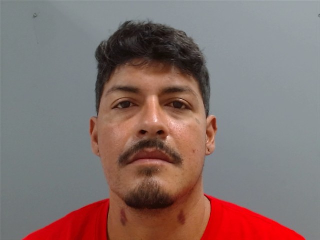 Booking photo of John Barajas