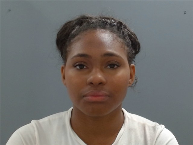 Booking photo of Mikayla Crenshaw