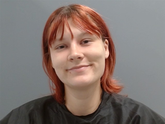 Booking photo of Callie Sanders