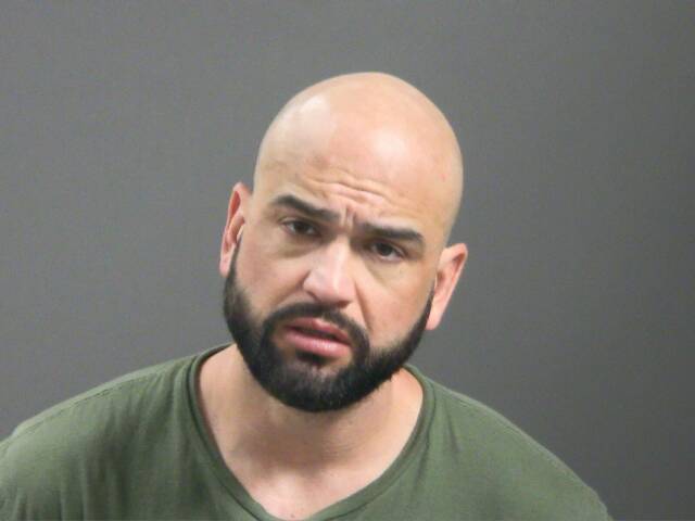 Booking photo of Aaron Aguilera