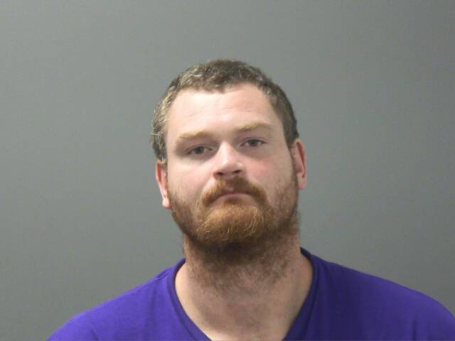 Booking photo of Jacob Leonard