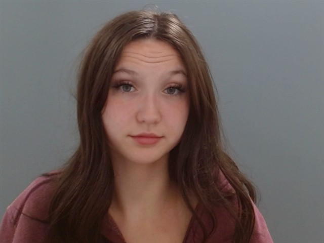 Booking photo of Rylee Barrett