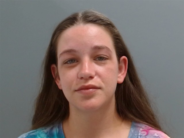 Booking photo of Madison Petersen