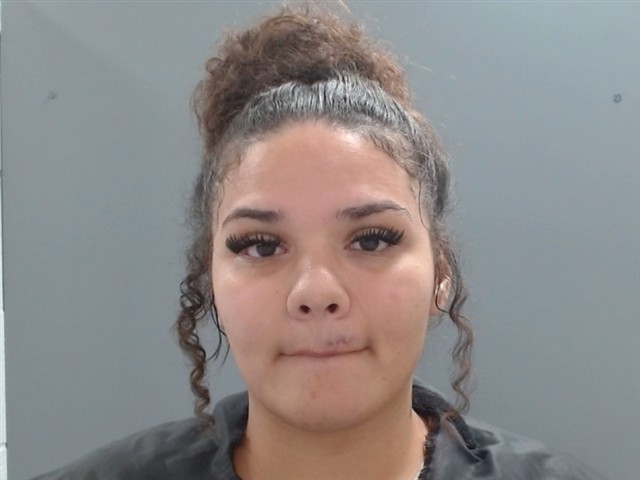 Booking photo of Angelique Rhodes