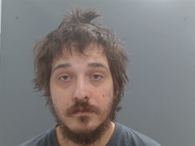 Booking photo of Brian Marlett