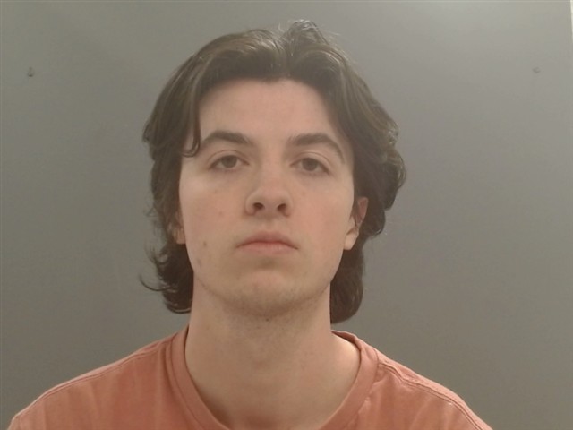 Booking photo of Riley Hart