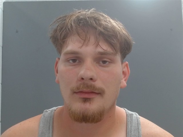 Booking photo of Keegan Benson