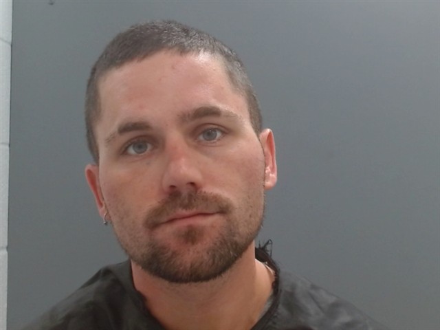 Booking photo of Cameron Hogan