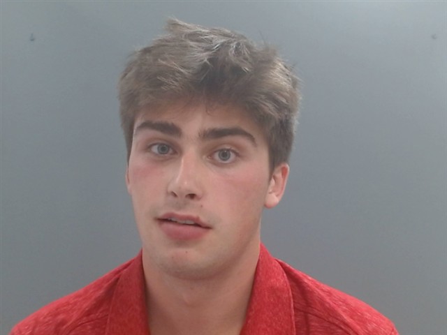Booking photo of Hunter Dodson