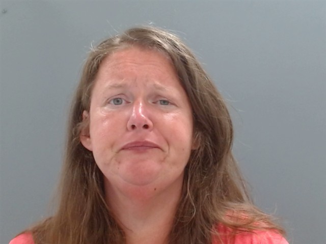 Booking photo of Andrea Mathews