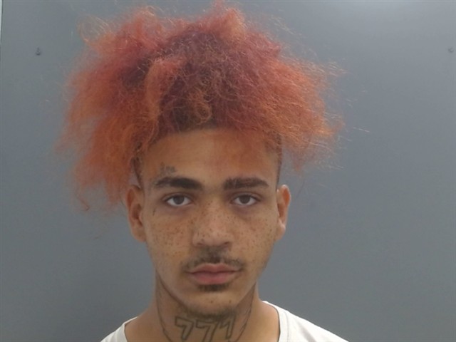 Booking photo of Keaton Arnold