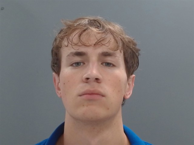 Booking photo of Parker Reed