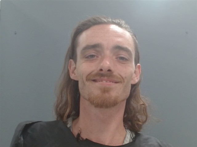 Booking photo of Jared Holubec