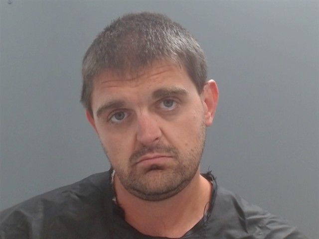 Booking photo of Michael Brumley