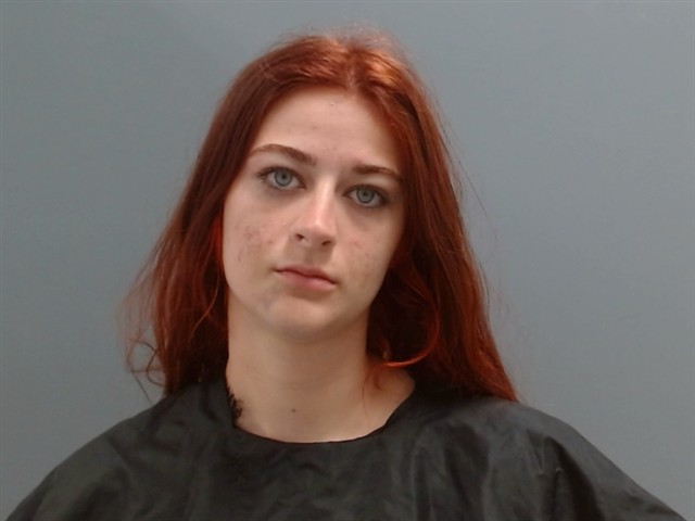 Booking photo of Kaitlyn Parker
