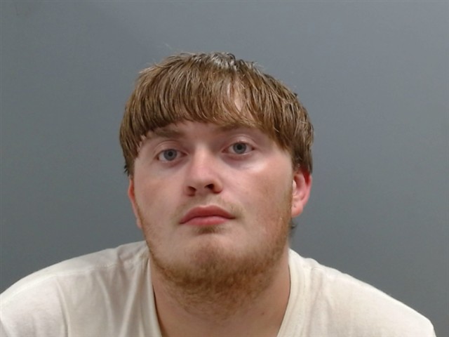 Booking photo of Huston Russell