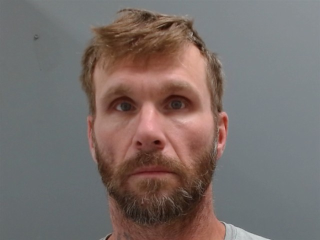 Booking photo of Travis Antrim
