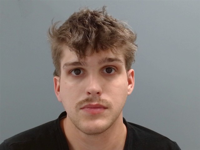 Booking photo of Gage Blevins