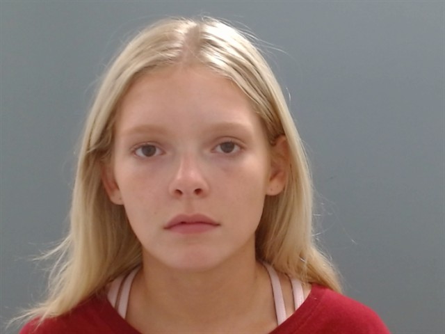 Booking photo of Reagan Russell