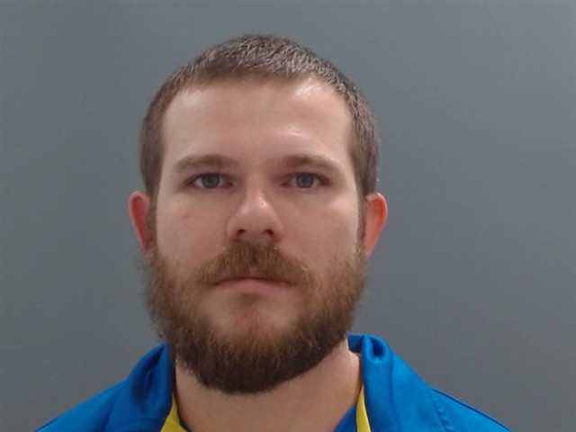 Booking photo of Seth Harris