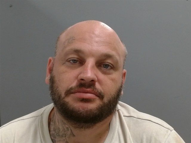Dustin Frakes booking photo