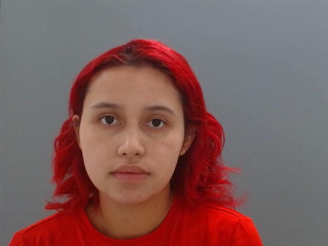 Booking photo of Zuleyma Martinez
