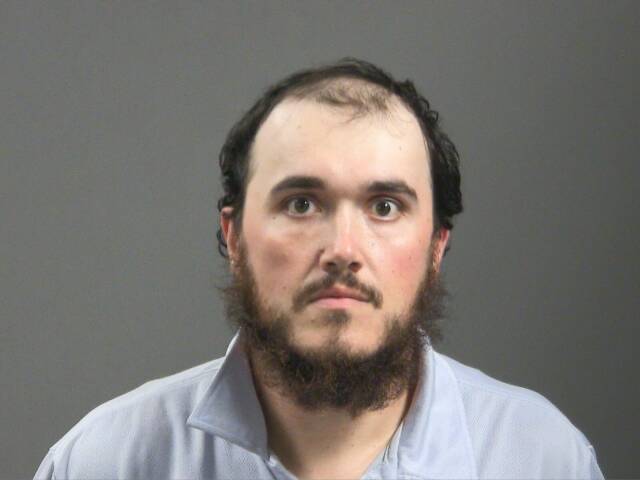 Booking photo of Trey Hughes