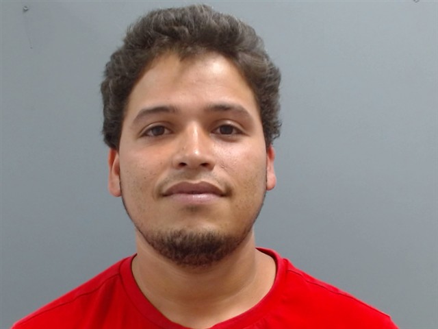 Booking photo of Javier Moreno Parral