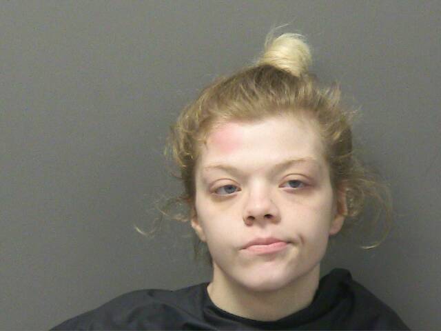 Booking photo of Zoey Wilson