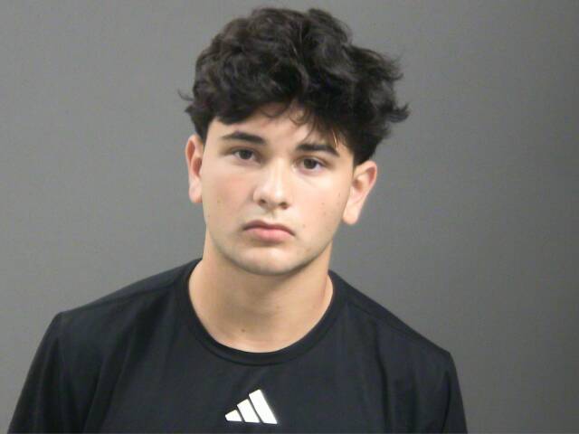 Booking photo of Jackson Stephens