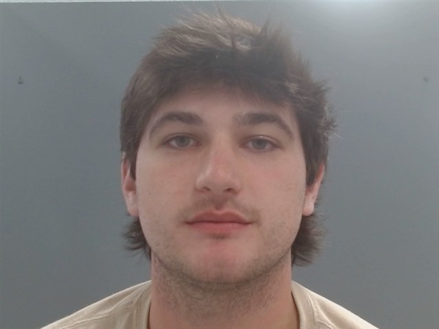 Booking photo of Zachary Brown