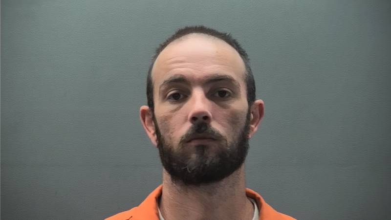 Booking photo of Aaron Huffman