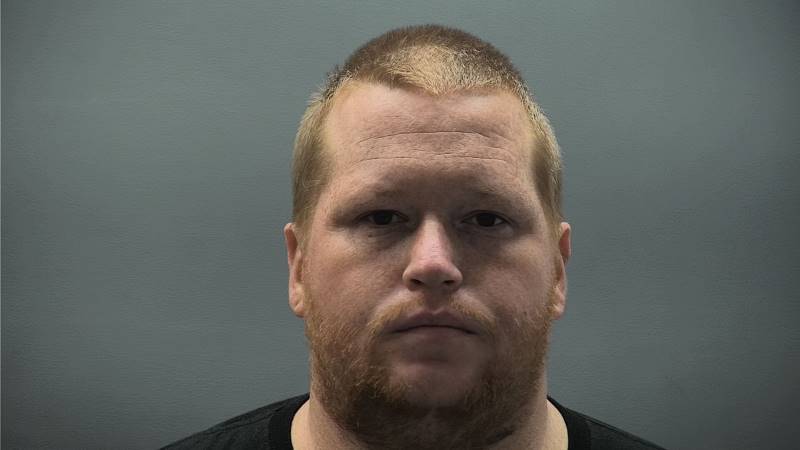 Booking photo of Justin Firey