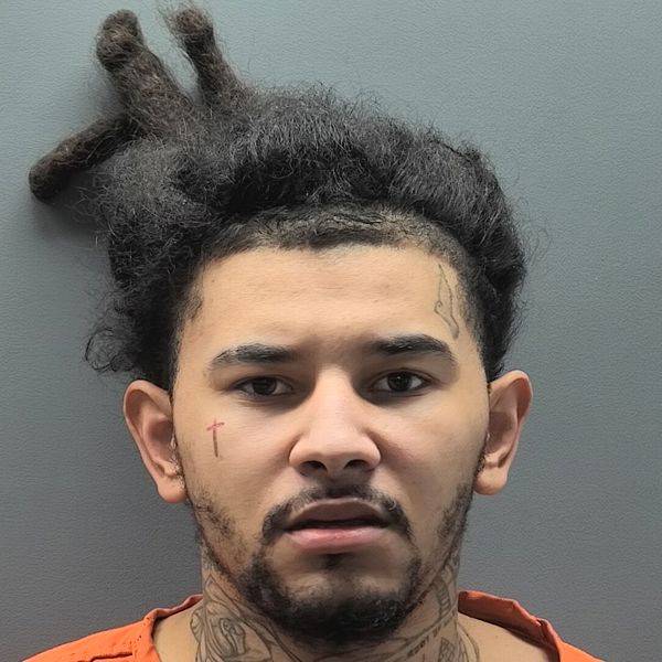 Booking photo of Ezra Spearman