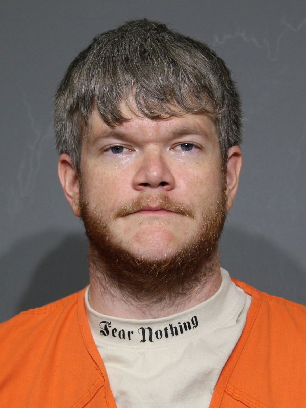 Booking photo of Jeffery Ryan Burris