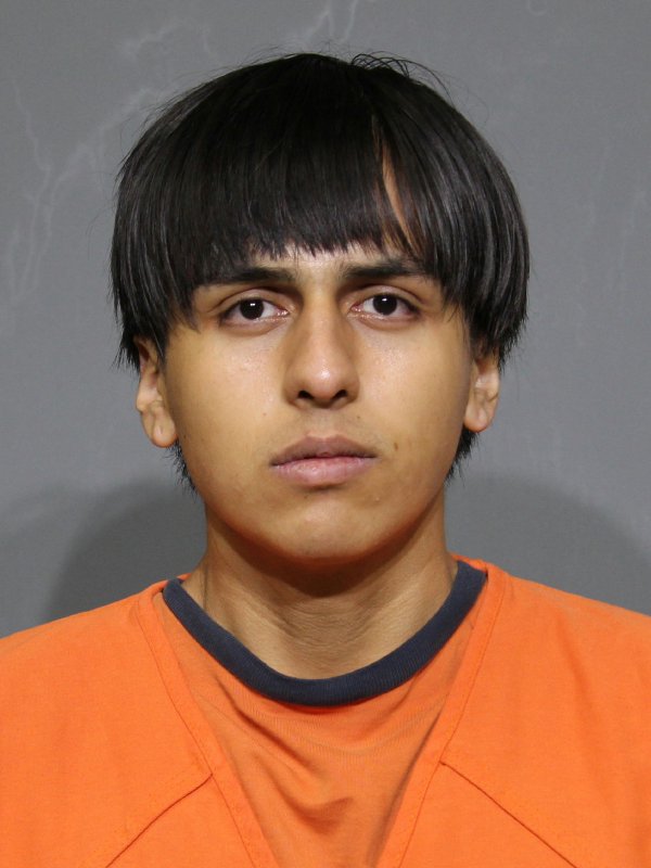 Booking photo of Andres Jacob Curiel Reyes