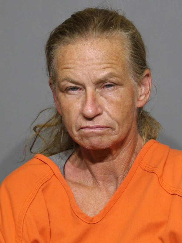 Booking photo of Angelina Barrett Wright