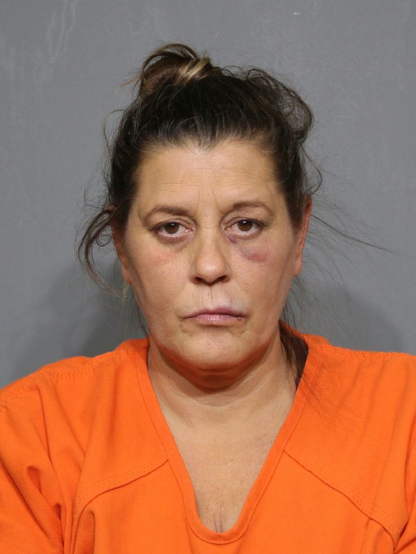 Booking photo of Christie Filomenia Johnson Marinelli